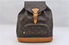 Authentic Louis Vuitton Monogram Montsouris MM Backpack M51136 LV 0392F