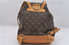 Authentic Louis Vuitton Monogram Montsouris MM Backpack M51136 LV 0392F