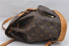 Authentic Louis Vuitton Monogram Montsouris MM Backpack M51136 LV 0392F