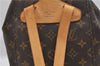 Authentic Louis Vuitton Monogram Montsouris MM Backpack M51136 LV 0392F
