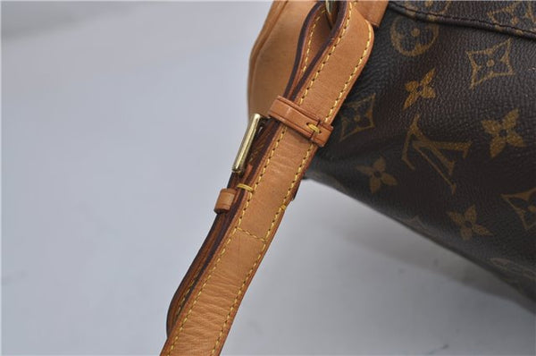 Authentic Louis Vuitton Monogram Montsouris MM Backpack M51136 LV 0392F