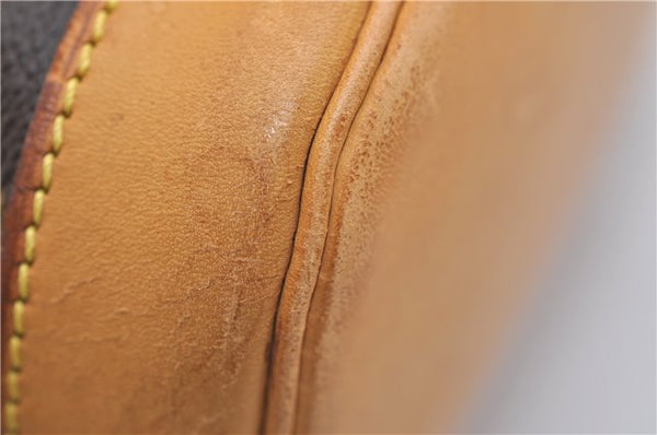 Authentic Louis Vuitton Monogram Montsouris MM Backpack M51136 LV 0392F