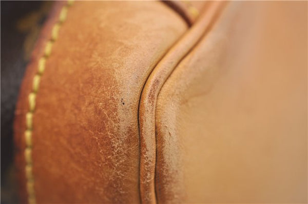 Authentic Louis Vuitton Monogram Montsouris MM Backpack M51136 LV 0392F