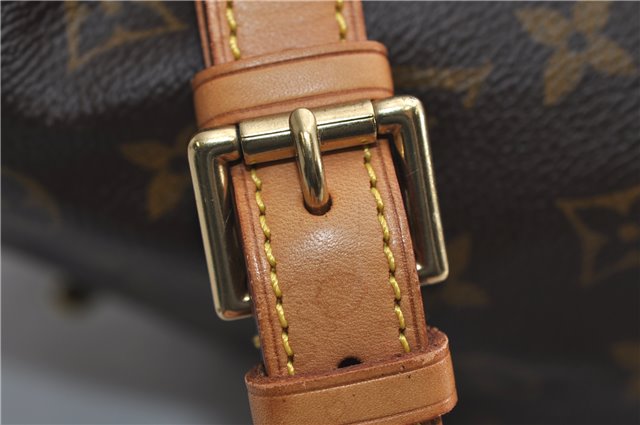 Authentic Louis Vuitton Monogram Montsouris MM Backpack M51136 LV 0392F