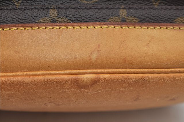 Authentic Louis Vuitton Monogram Montsouris MM Backpack M51136 LV 0392F