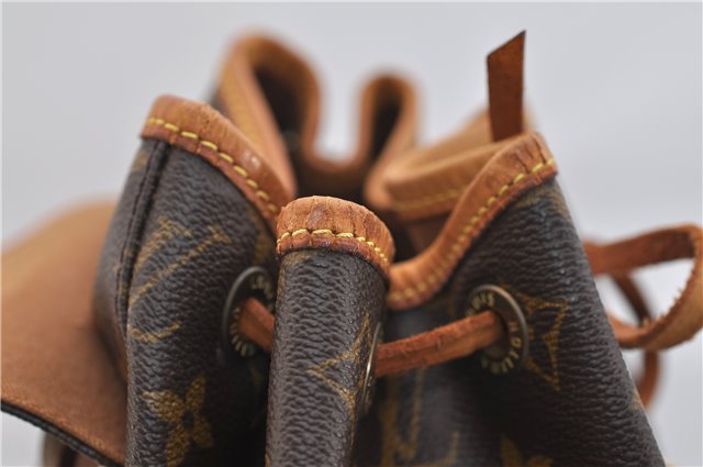 Authentic Louis Vuitton Monogram Montsouris MM Backpack M51136 LV 0392F