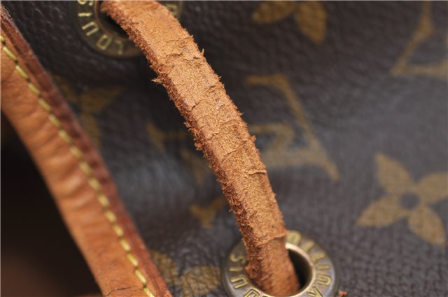 Authentic Louis Vuitton Monogram Montsouris MM Backpack M51136 LV 0392F