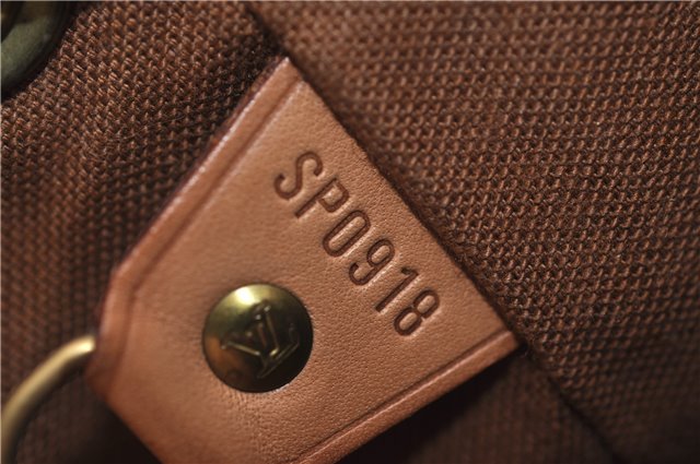 Authentic Louis Vuitton Monogram Montsouris MM Backpack M51136 LV 0392F