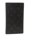 Auth Louis Vuitton Monogram Porte Chequier Cartes Credit Wallet M62225 LV 0395D