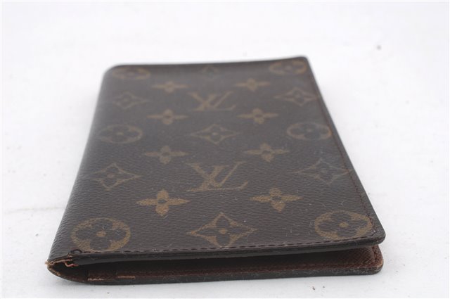 Auth Louis Vuitton Monogram Porte Chequier Cartes Credit Wallet M62225 LV 0395D