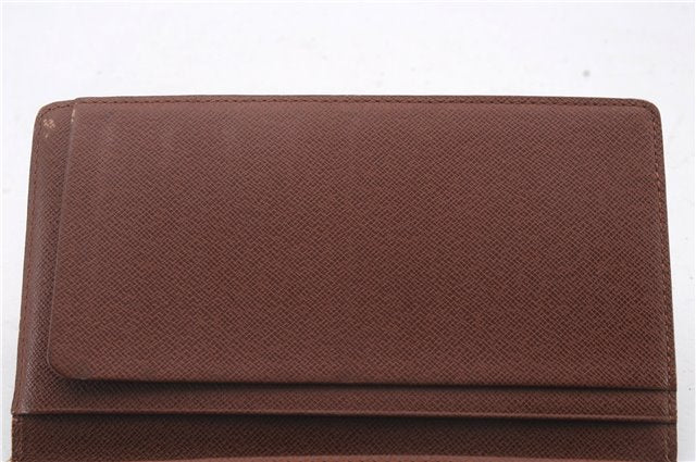 Auth Louis Vuitton Monogram Porte Chequier Cartes Credit Wallet M62225 LV 0395D