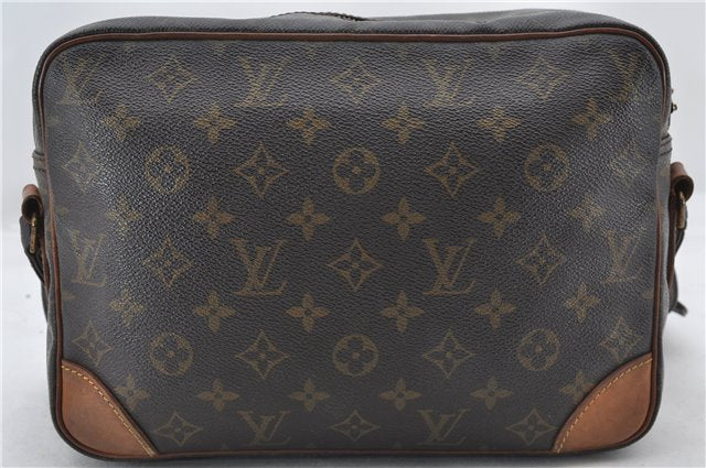 Authentic Louis Vuitton Monogram Nile Shoulder Cross Bag M45244 LV Junk 0396E