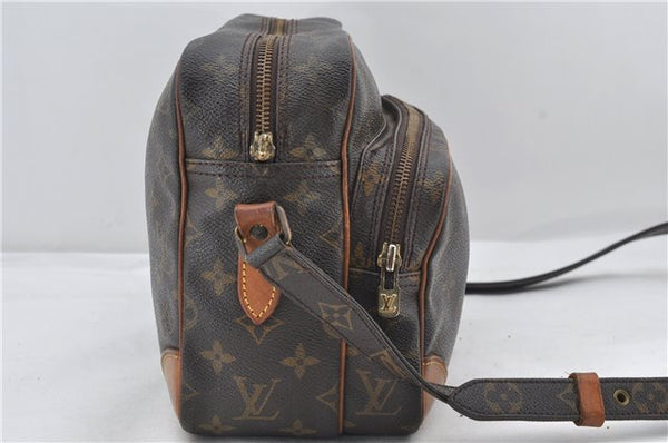 Authentic Louis Vuitton Monogram Nile Shoulder Cross Bag M45244 LV Junk 0396E