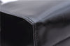 Authentic PRADA SPAZZOLATO Leather Shoulder Hand Bag B7390 Black 0398E