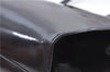 Authentic PRADA SPAZZOLATO Leather Shoulder Hand Bag B7390 Black 0398E