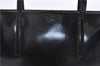 Authentic PRADA SPAZZOLATO Leather Shoulder Hand Bag B7390 Black 0398E