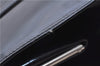 Authentic PRADA SPAZZOLATO Leather Shoulder Hand Bag B7390 Black 0398E