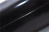 Authentic PRADA SPAZZOLATO Leather Shoulder Hand Bag B7390 Black 0398E