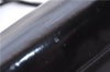 Authentic PRADA SPAZZOLATO Leather Shoulder Hand Bag B7390 Black 0398E