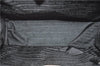 Authentic PRADA SPAZZOLATO Leather Shoulder Hand Bag B7390 Black 0398E