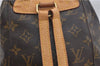 Authentic Louis Vuitton Monogram Montsouris PM Backpack M51137 LV 0403F