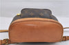 Authentic Louis Vuitton Monogram Montsouris PM Backpack M51137 LV 0403F