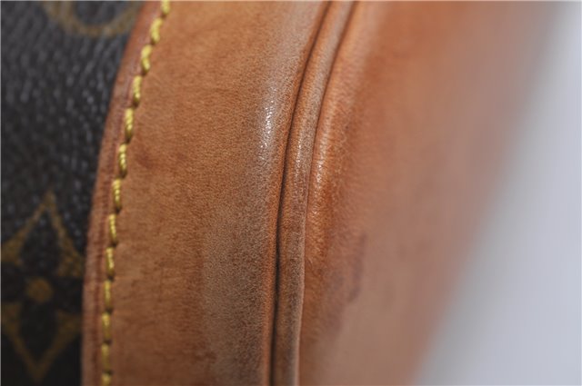 Authentic Louis Vuitton Monogram Montsouris PM Backpack M51137 LV 0403F