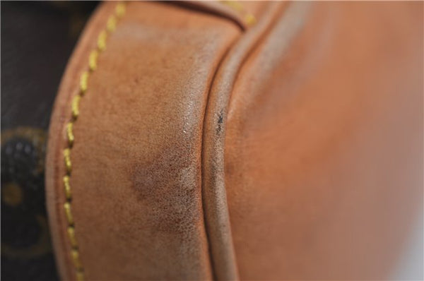 Authentic Louis Vuitton Monogram Montsouris PM Backpack M51137 LV 0403F