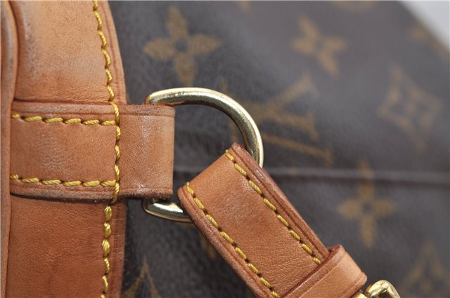 Authentic Louis Vuitton Monogram Montsouris PM Backpack M51137 LV 0403F