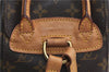 Authentic Louis Vuitton Monogram Montsouris PM Backpack M51137 LV 0403F
