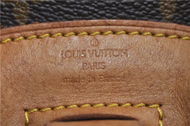 Authentic Louis Vuitton Monogram Montsouris PM Backpack M51137 LV 0403F