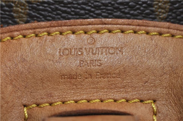 Authentic Louis Vuitton Monogram Montsouris PM Backpack M51137 LV 0403F