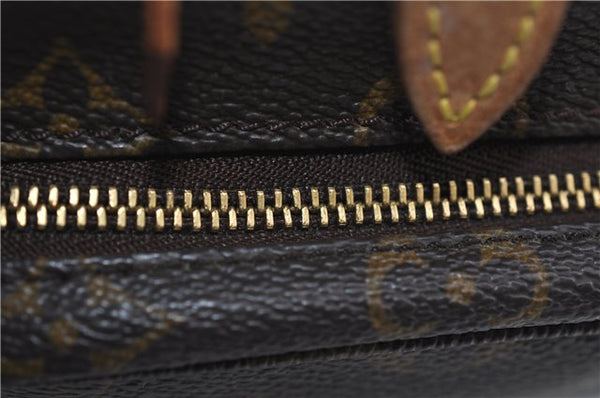 Authentic Louis Vuitton Monogram Montsouris PM Backpack M51137 LV 0403F