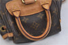 Authentic Louis Vuitton Monogram Montsouris PM Backpack M51137 LV 0403F