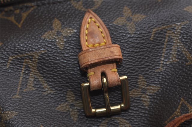 Authentic Louis Vuitton Monogram Montsouris PM Backpack M51137 LV 0403F