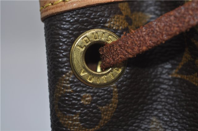 Authentic Louis Vuitton Monogram Montsouris PM Backpack M51137 LV 0403F