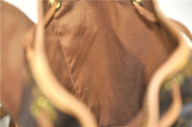 Authentic Louis Vuitton Monogram Montsouris PM Backpack M51137 LV 0403F