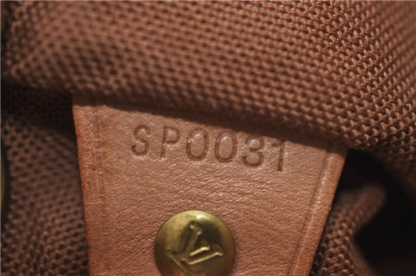 Authentic Louis Vuitton Monogram Montsouris PM Backpack M51137 LV 0403F