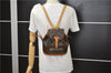 Authentic Louis Vuitton Monogram Montsouris PM Backpack M51137 LV 0403F