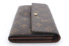 Auth Louis Vuitton Monogram Pochette Porte Monnaie Credit Wallet M61725 LV 0404D