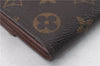 Auth Louis Vuitton Monogram Pochette Porte Monnaie Credit Wallet M61725 LV 0404D