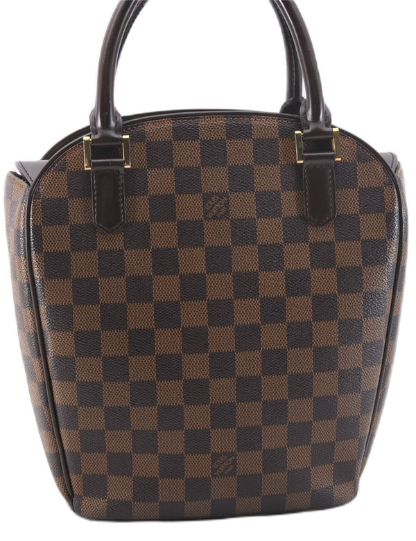 Authentic Louis Vuitton Damier Sarria Seau Hand Bag Purse N51284 LV 0404F