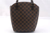 Authentic Louis Vuitton Damier Sarria Seau Hand Bag Purse N51284 LV 0404F