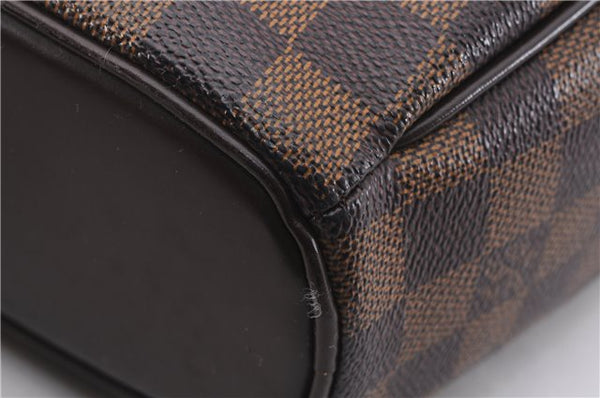 Authentic Louis Vuitton Damier Sarria Seau Hand Bag Purse N51284 LV 0404F