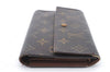 Auth Louis Vuitton Monogram Portefeuille International Wallet M61217 LV 0405D