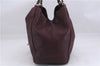 Authentic GUCCI SOHO Tassel Shoulder Tote Bag Leather 282309 Bordeaux Red 0409E