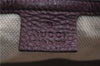 Authentic GUCCI SOHO Tassel Shoulder Tote Bag Leather 282309 Bordeaux Red 0409E