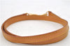 Authentic Louis Vuitton Leather Shoulder Strap Beige 39.4" LV 0410D