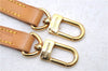 Authentic Louis Vuitton Leather Shoulder Strap Beige 39.4" LV 0410D