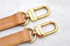 Authentic Louis Vuitton Leather Shoulder Strap Beige 39.4" LV 0410D